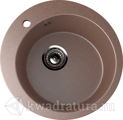 Кухонная мойка ULGRAN U-405 терракот №307 49,5 см