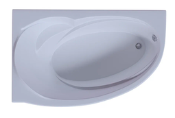 Акриловая ванна Aquatek Бетта 160*97 см левая (в комплекте каркас, фронтальная панель, слив-перелив) BET160-0000027