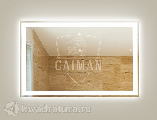 Зеркало CAIMAN Camelia LED 80*70 см (холодная подсветка, сенсор на касание)