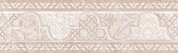 Бордюр для настенной плитки Global Tile TERNURA бежевый 7,5*25 см