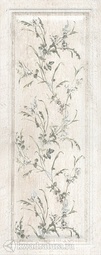Настенная плитка Kerama Marazzi Кантри Шик белый панель декорированный 20*50 см 7188