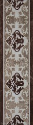 Бордюр для настенной плитки Евро-Керамика Дельма B24DL3245TG 7,7*27 см
