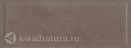Настенная плитка Kerama Marazzi Орсэ коричневый панель 15*40 см