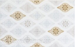 Декор для настенной плитки Gracia Ceramica Фелиса бел 01 25*40 см