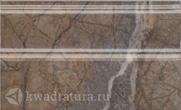 Плинтус для настенной плитки Kerama Marazzi Театро коричневый FMB023R 15*25 см