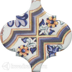 Декор для настенной плитки Kerama Marazzi Арабески Майолика OPA16165000 6,5*6,5 см