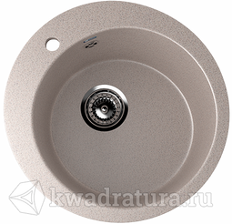 Кухонная мойка ULGRAN U-405 песочный №302 49,5 см