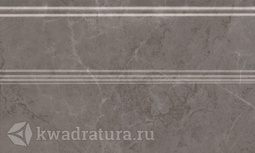 Бордюр для керамической плитки Kerama Marazzi Багет Гран Пале серый 15*25 см FMB011