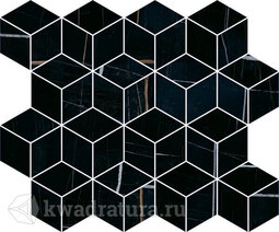 Декор для настенной плитки Kerama Marazzi Греппи чёрный T01714026 37,5*45 см