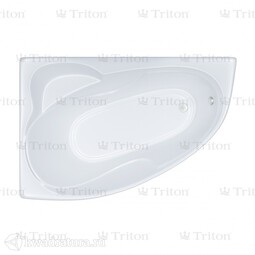 Акриловая ванна Triton Николь NEW (правая) 160*100 см