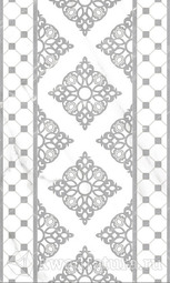 Декор для настенной плитки Gracia Ceramica Elegance grey wall 01 30*50 см
