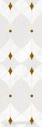Декор для настенной плитки Gracia Ceramica Constance grey light decor 02 30*90 см