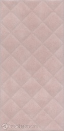 Настенная плитки Kerama Marazzi Марсо розовый структура обрезной 11138R 30*60 см