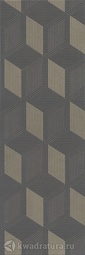 Декор для настенной плитки Kerama Marazzi Морандо серый тёмный обрезной HGDB42812144R 25*75 см