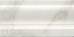 Плинтус для настенной плитки Kerama Marazzi Брера белый FMD019 10*20 см