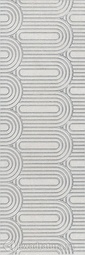 Декор для настенной плитки Kerama Marazzi Безана серый светлый обрезной OPA20112136R 25*75 см