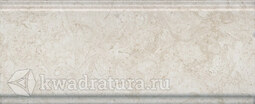 Бордюр для настенной плитки Kerama Marazzi Веласка беж светлый обрезной BDA018R 12*30 см