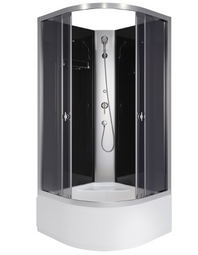 Душевая кабина Niagara Eco E80/40/TN/BK 80х80х195 см