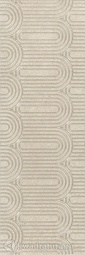 Декор для настенной плитки Kerama Marazzi Безана бежевый обрезной OPC20112138R 25*75 см
