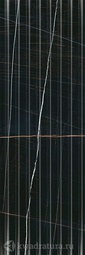 Настенная плитка Kerama Marazzi Греппи чёрный структура обрезной 14035R 40*120 см