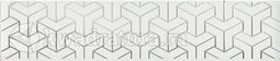 Бордюр для настенной плитки Kerama Marazzi Ломбардиа белый ADA5696397 5,4*25 см