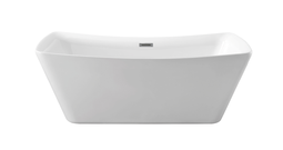 Акриловая ванна Aquatek ВЕРСА,отдельностоящая, 178*80 см, со сливом и ножками, белый глянцевый AQ-4880