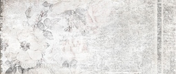 Настенная плитка Global Tile Terrazzo белый рисунок 25*60 см