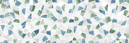 Настенная плитка Global Tile Bienalle мозаика GT2575/010 25*75 см
