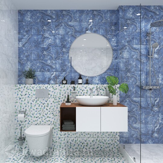 Плитка Global Tile Bienalle синий