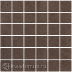Декор для настенной плитки Kerama Marazzi Версаль коричневый мозаичный 30*30 см