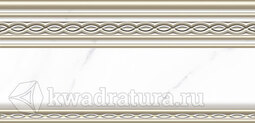 Бордюр для настенной плитки Alma Ceramica Ilana 1 BWU29ILN07R 12*24,6 см