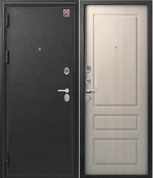 Дверь входная металлическая Центурион LUX-6 Серый муар - Седой дуб