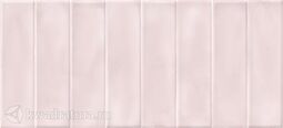 Настенная плитка Cersanit Pudra розовый кирпич рельеф PDG074D 20*44 см