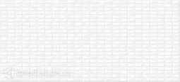 Настенная плитка Cersanit Pudra мозаика белый рельеф PDG053D 20*44 см