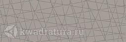Декор для настенной плитки Cersanit Vegas серый 25*75 см