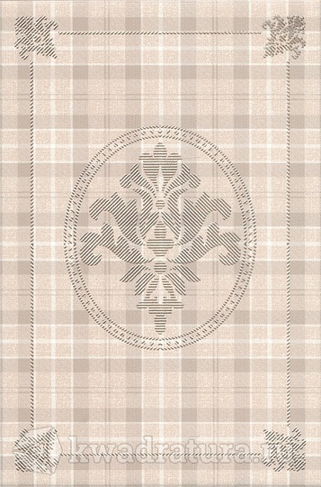 Декор для настенной плитки Kerama Marazzi Традиция Клетка 2 20*30 см AD\B178\8236