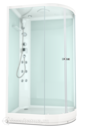 Душевая кабина DOMANI-Spa Delight Slim 128 L 120*80 см DS01DS128LLWM10