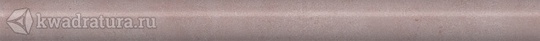 Бордюр для настенной плитки Kerama Marazzi Марсо розовый обрезной SPA025R 2,5*30 см