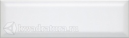 Настенная плитка Kerama Marazzi Аккорд белый грань 8,5*28,5 см 9010