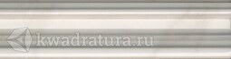 Бордюр для настенной плитки Kerama Marazzi Висконти багет белый BLB042 5*20 см