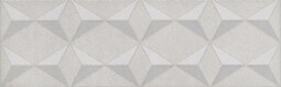 Бордюр для настенной плитки Kerama marazzi Корредо HGD\A584\6437 серый светлый матовый 25*7.7 см