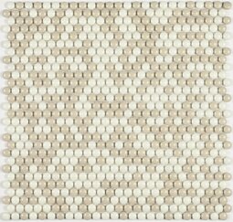 Мозаика Bonaparte Pixel cream 32,5*31,8 см