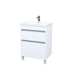 Тумба с умывальником напольная 60 см, белая  Zodiac, IDDIS, ZDX60WFi95K