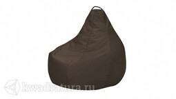 Кресло-мешок «Купер» XL Велюр коричневый, Люкс ТР