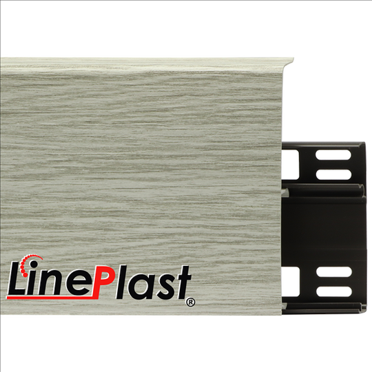 Плинтус Line Plast 100 мм Ясень Хесрет LB004