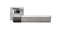 Дверная ручка Rucetti RAP 16-S SC/CP мат.хром/хром