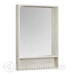 Зеркальный шкаф Aquaton Флай 60 белый/дуб крафт 1A237602FA860
