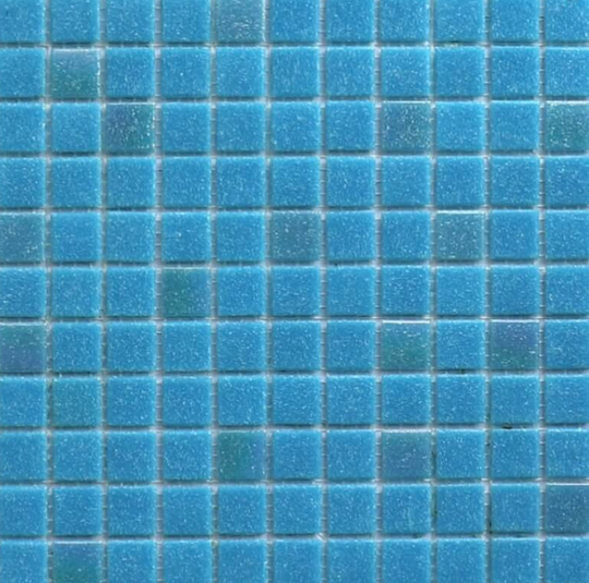Мозаика NSmosaic MIX29 голубой с перламутровыми чипам 32,7*32,7 см