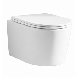 Унитаз подвесной TONI ARTI Милора Альт торнадо, с сиденьем с микролифтом TB-U2211