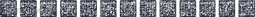 Карандаш для настенной плитки Kerama Marazzi Бисер черный серебро POF003 20*1,4 см
